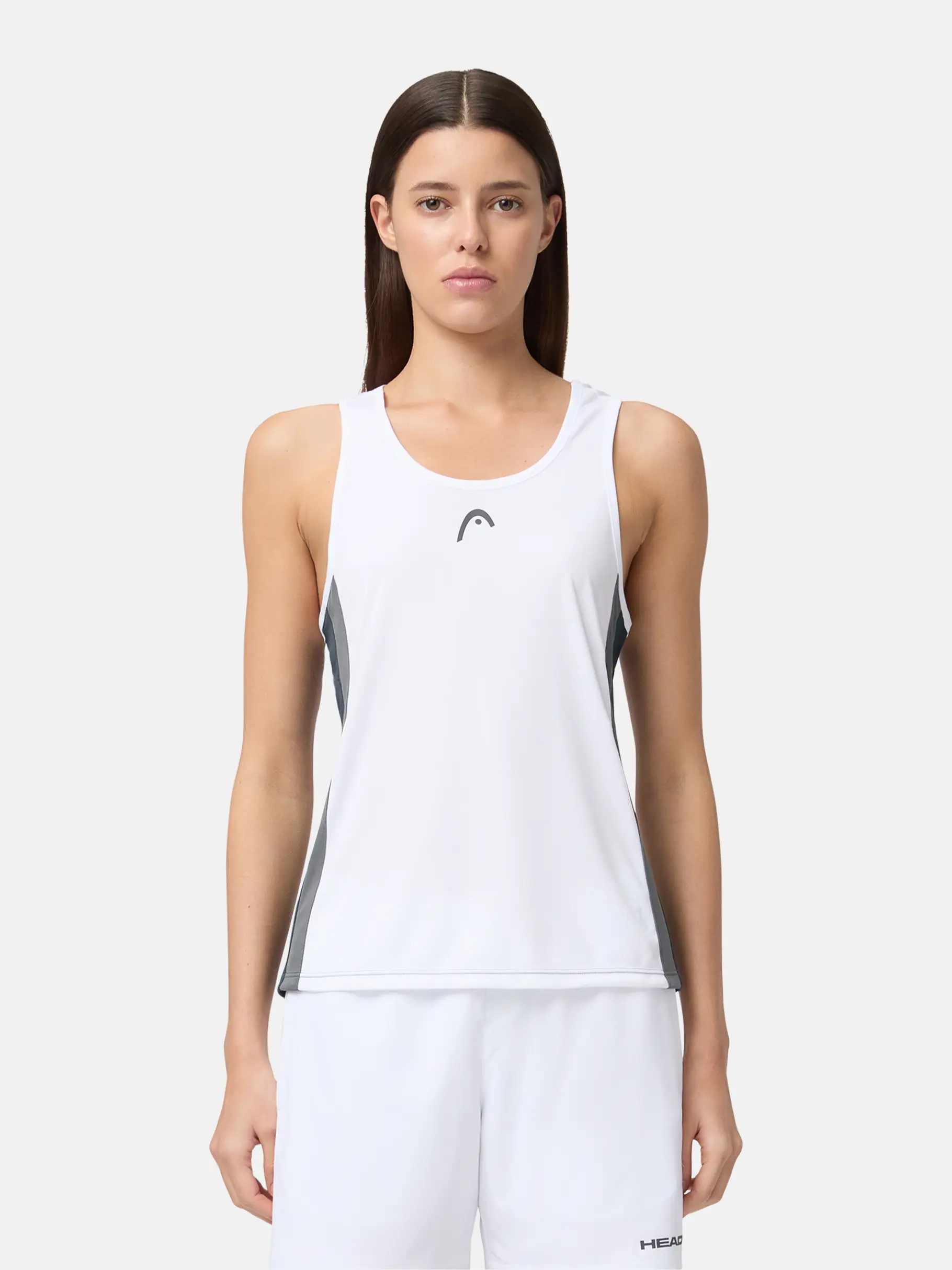 , Ansicht Großes Bild der Vorderseite Product detail - CLUB 25 TECH Tank Top Women white