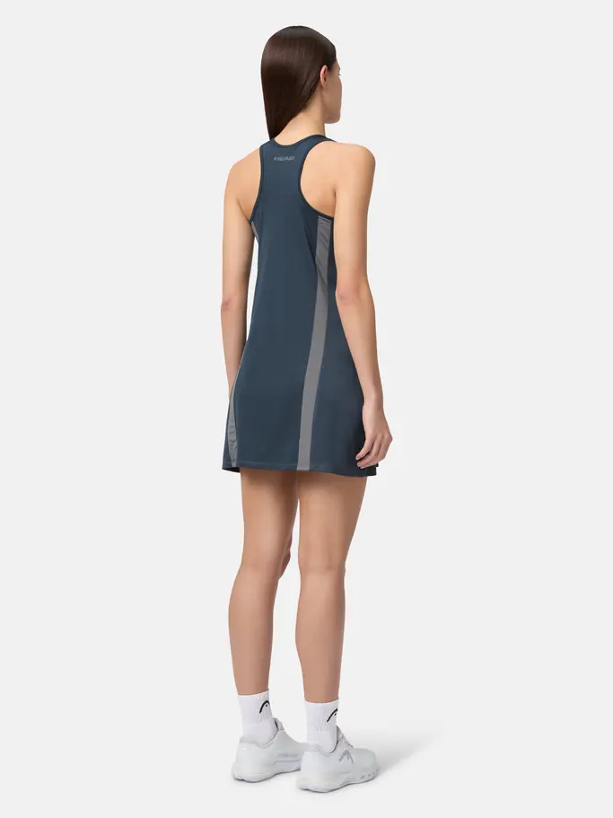 , view full size image of Front view of Product detail - CLUB 25 Dress Women navy