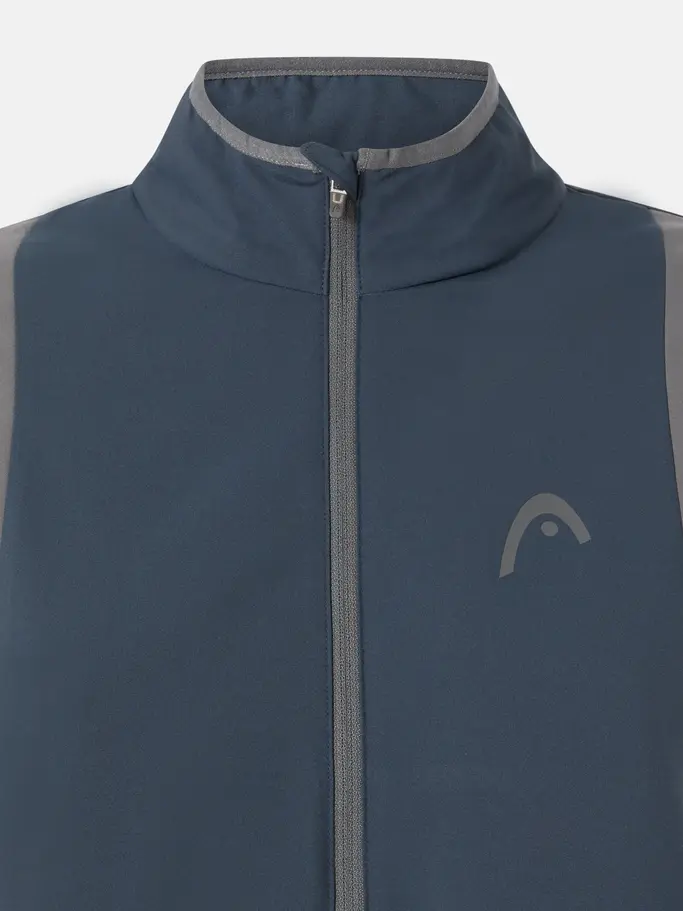 , view full size image of Front view of Product detail - CLUB 25 Jacket Women navy/white