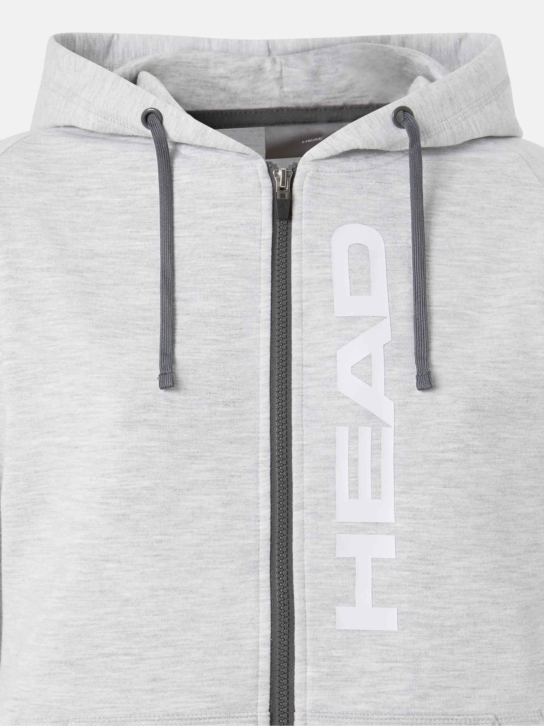 , Ansicht Großes Bild der Vorderseite Product detail - CLUB ORIGINAL Hoodie FZ Women grey melange
