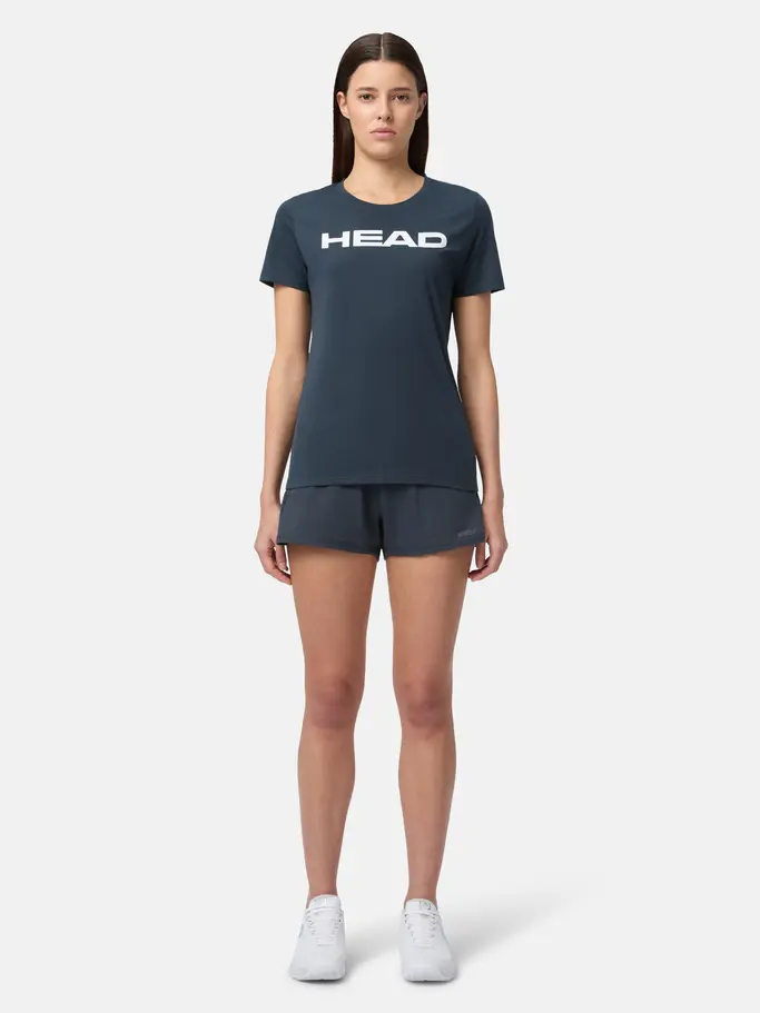 , view full size image of Front view of Product detail - CLUB ORIGINAL Shorts Women navy