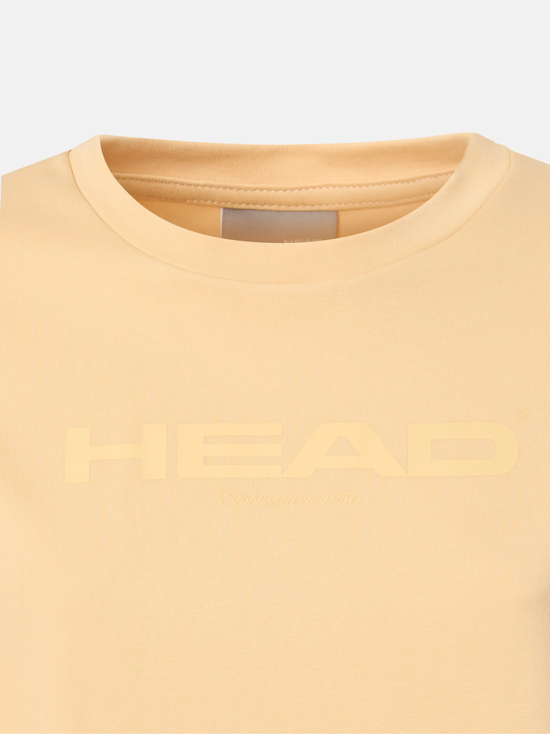 New, view full size image of Front view of Product detail - MOTION T-Shirt Women apricot