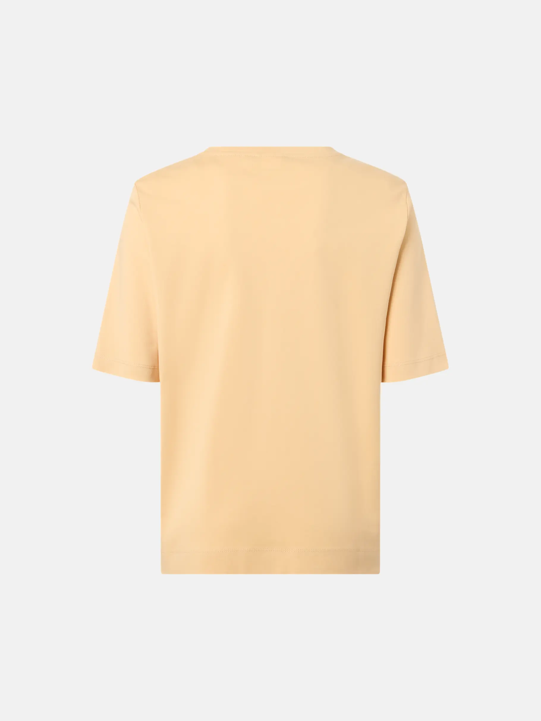 New, view full size image of Front view of Product detail - MOTION T-Shirt Women apricot