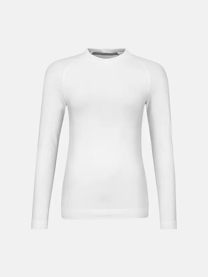 Sale,Best Seller, voir image en taille réelle de la vue frontale de Product detail - FLEX Seamless LS Women white