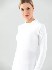 Display front view 5 of Product detail - FLEX Seamless LS Women white