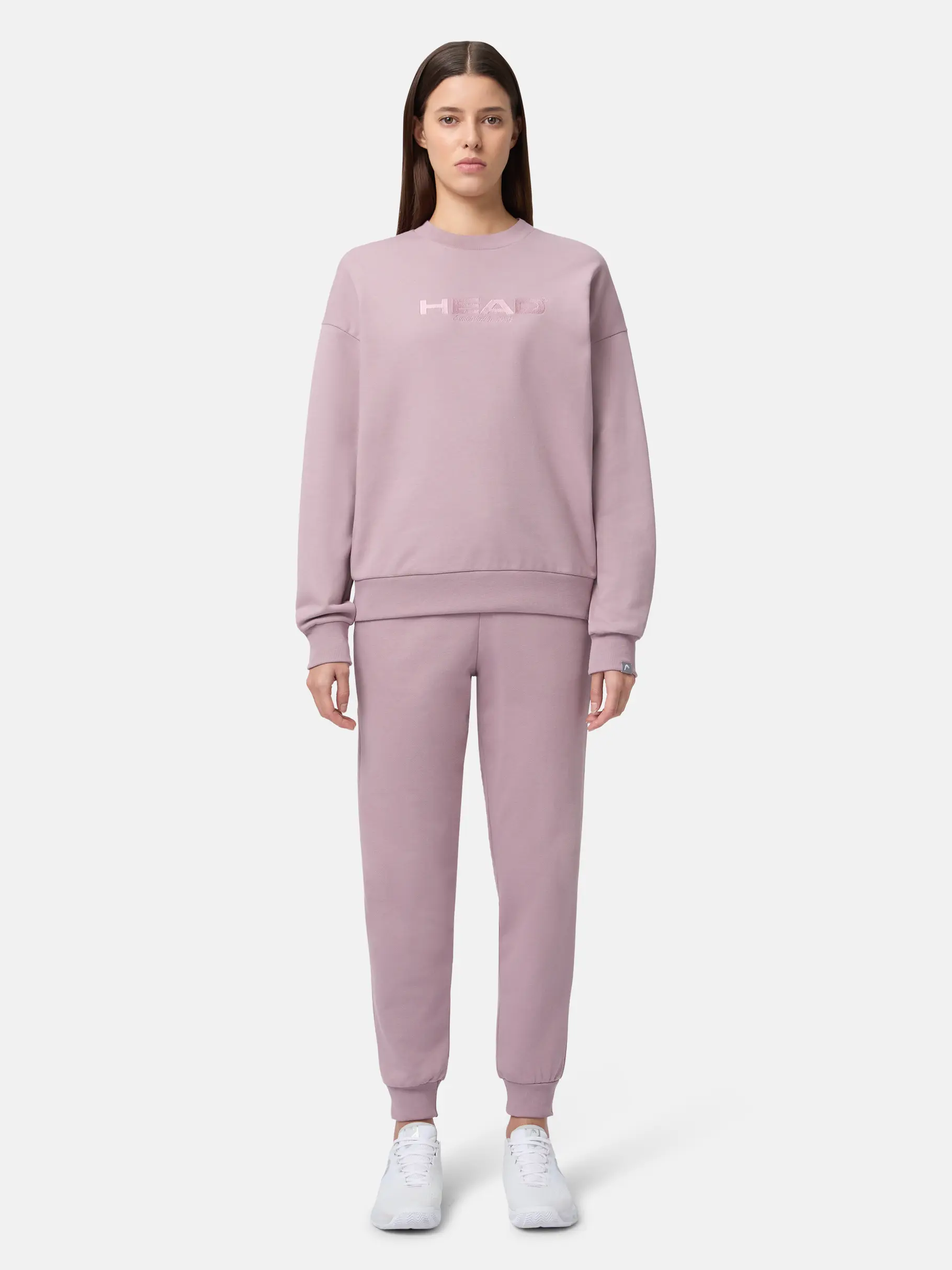 , weergave van volledige grootte van vooraanzicht van Product detail - MOTION Sweat Pants Women dirty lilac