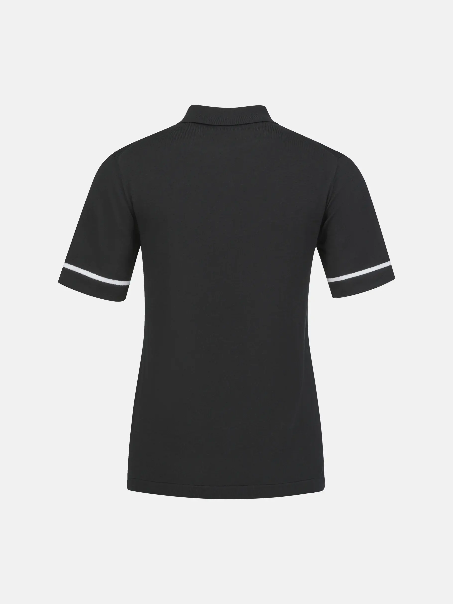 Sale, weergave van volledige grootte van vooraanzicht van Product detail - Knit Polo Women black