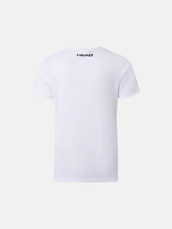 , view full size image of Front view of Product detail - TIE-BREAK II T-Shirt Girls apricot/print vision w