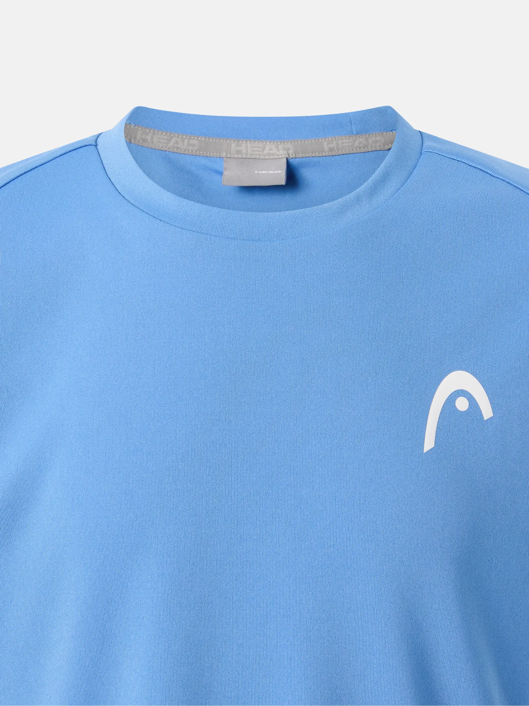 New, view full size image of Front view of Product detail - SLICE T-Shirt Boys airforce blue/white