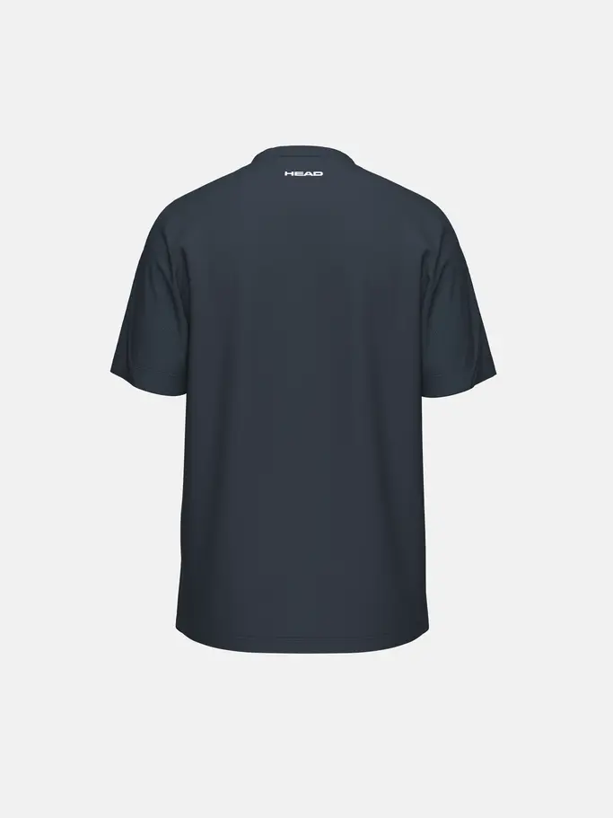 , view full size image of Front view of Product detail - SLICE T-Shirt Boys navy