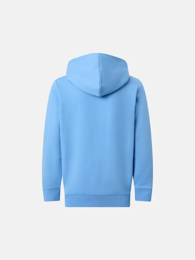 Sale,Back to School, view full size image of Front view of Product detail - RALLY Hoodie FZ Junior airforce blue