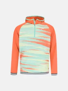 Display front view 1 of Product detail - TOPSPIN Hoodie Boys pastell green/print vision m