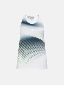 white/print perf women