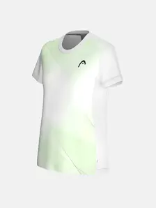Display front view 3 of Product detail - TIE-BREAK T-Shirt Girls print vision w/celery green