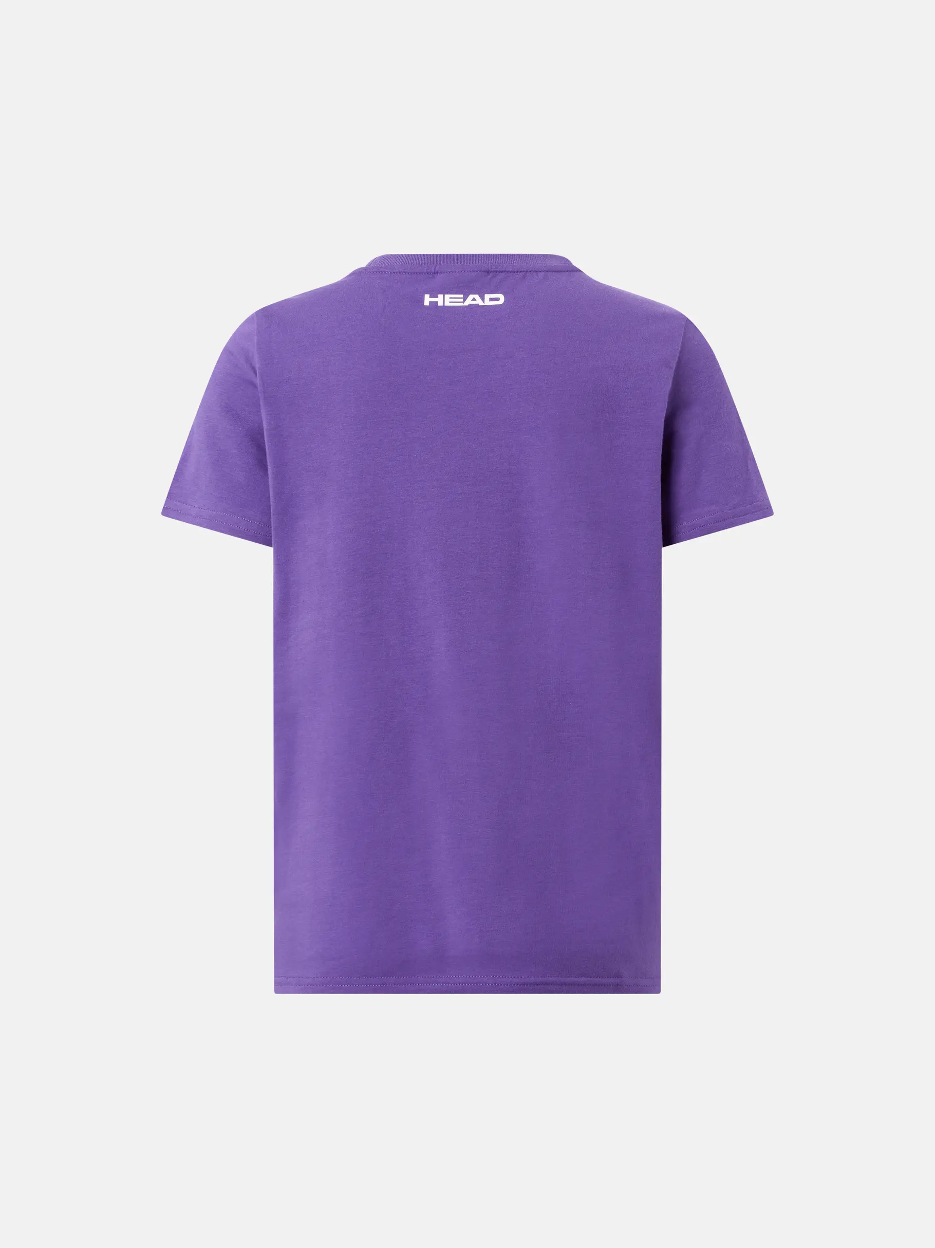 New, view full size image of Front view of Product detail - RAINBOW T-Shirt Junior purple