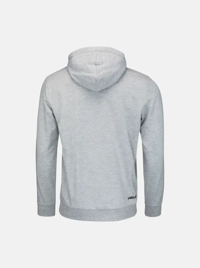 , view full size image of Front view of Product detail - CLUB BYRON Hoodie Junior grey melange