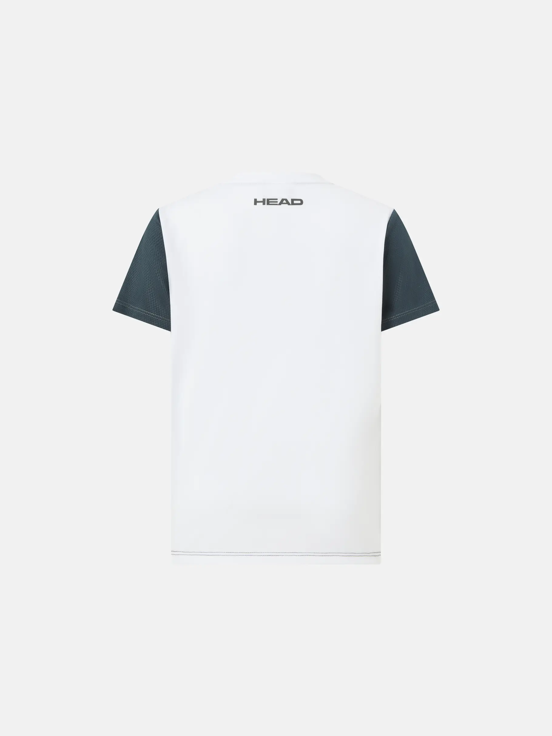 , view full size image of Front view of Product detail - CLUB 25 Tech T-Shirt Girls navy/white