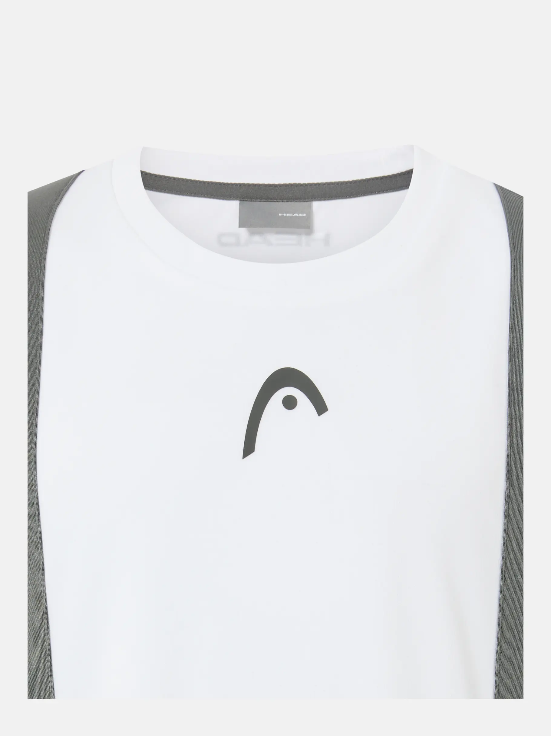 , view full size image of Front view of Product detail - CLUB 25 Tech T-Shirt Girls navy/white