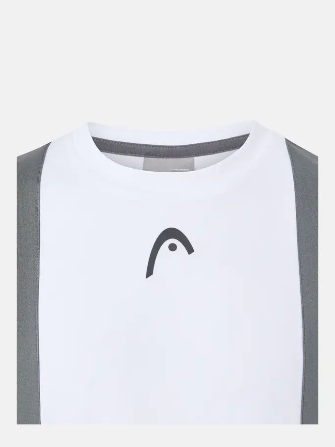 , view full size image of Front view of Product detail - CLUB 25 Tech T-Shirt Boys royal/white
