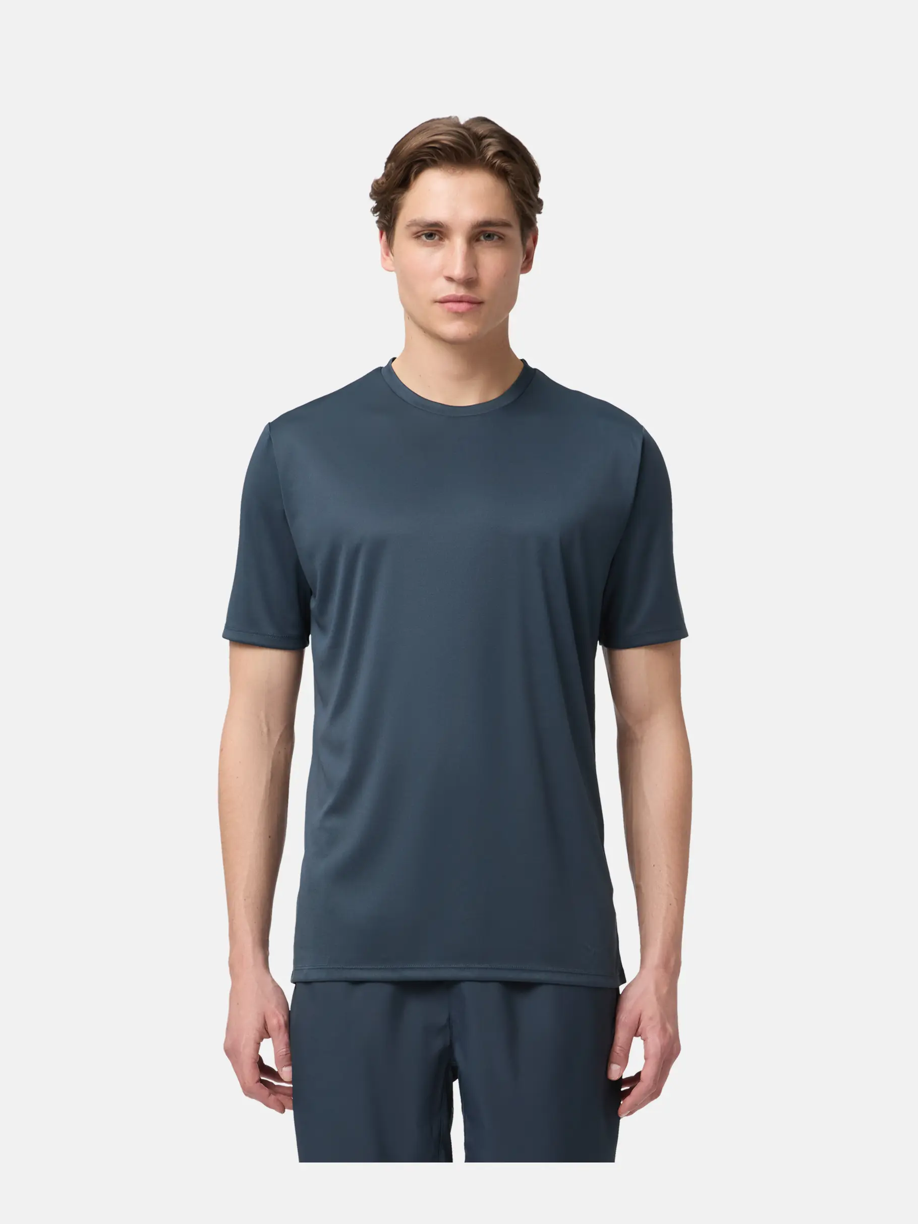 , view full size image of Front view of Product detail - SIMPLE T-Shirt Men navy