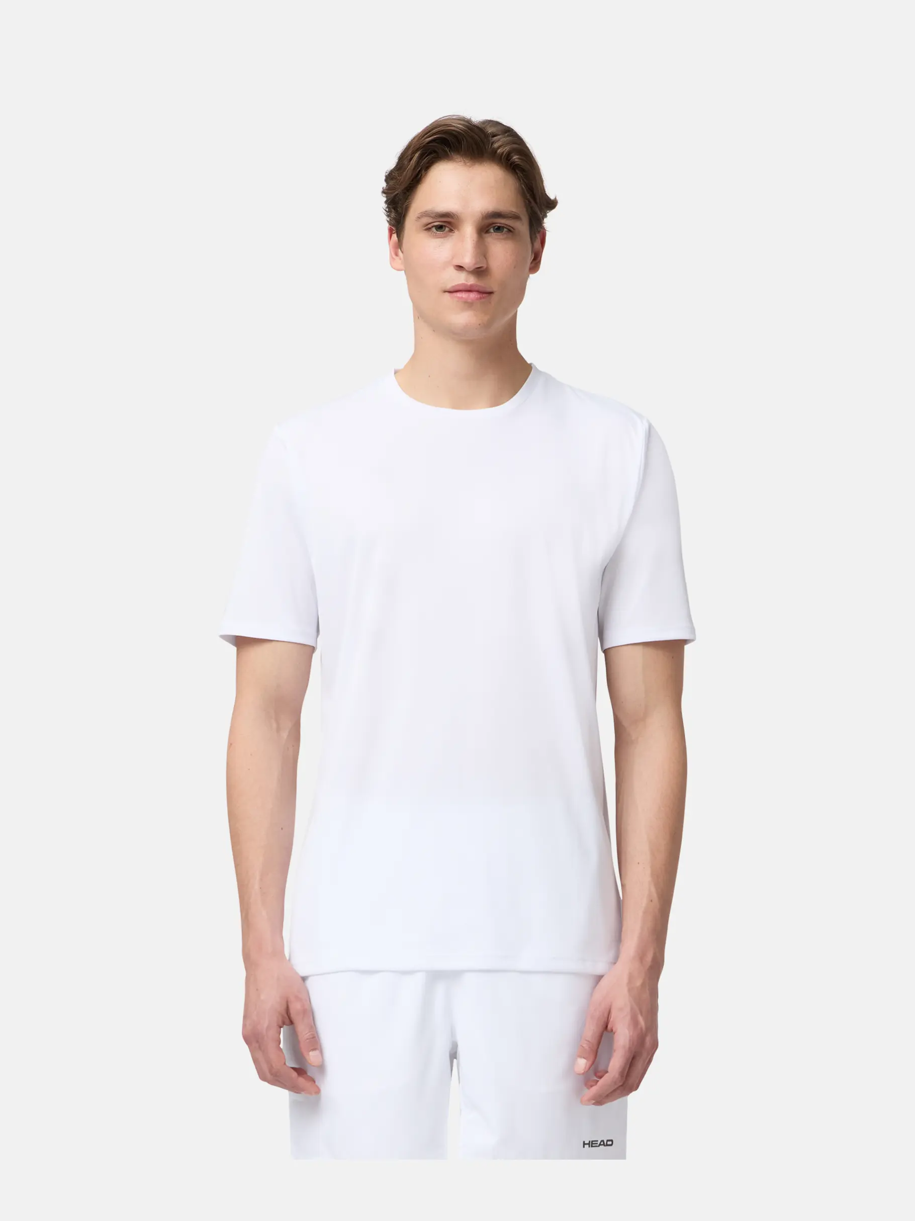 , weergave van volledige grootte van vooraanzicht van Product detail - SIMPLE T-Shirt Men white
