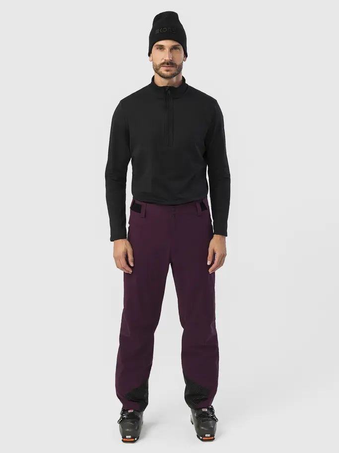 , view full size image of Front view of Product detail - KORE NORDIC Pants Men violet