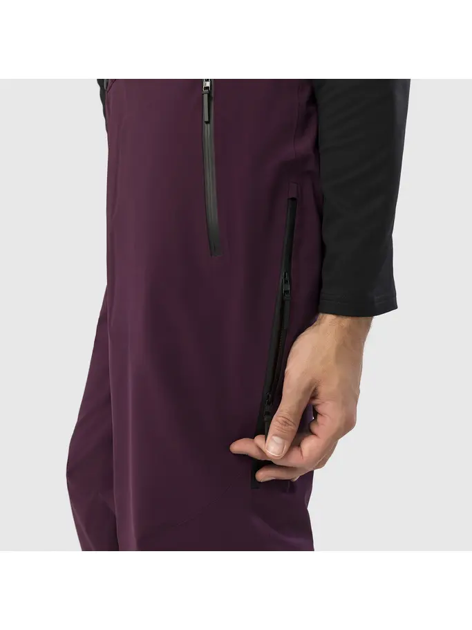 , view full size image of Front view of Product detail - KORE NORDIC Pants Men violet