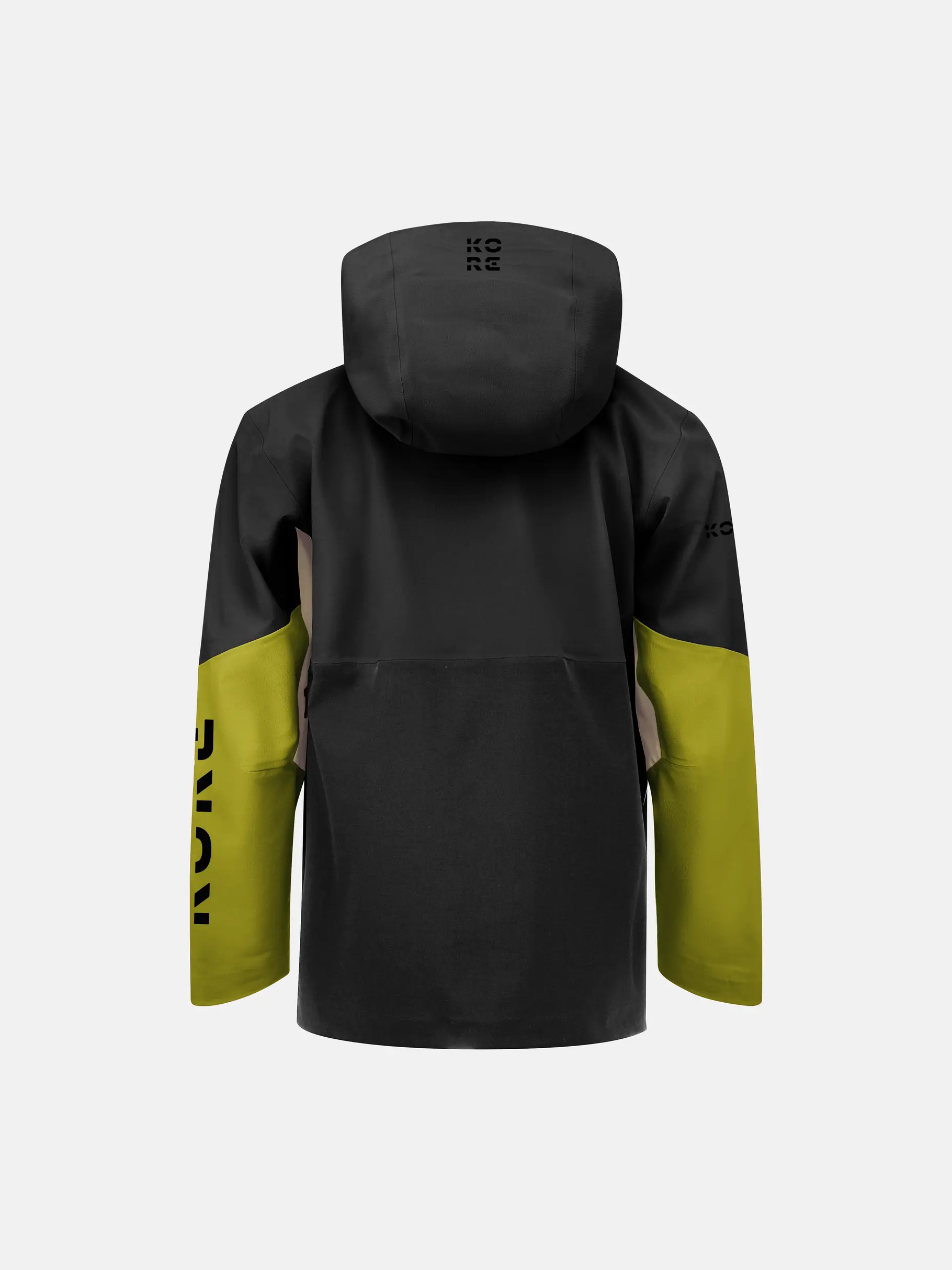 , weergave van volledige grootte van vooraanzicht van Product detail - KORE Jacket Men black/marsh green