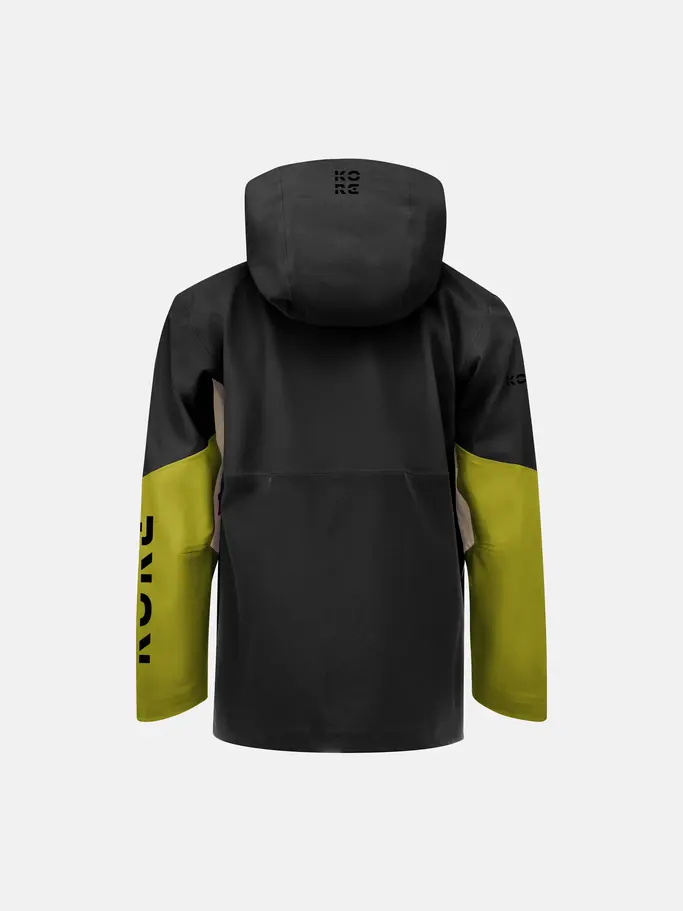 , voir image en taille réelle de la vue frontale de Product detail - KORE Jacket Men black/marsh green