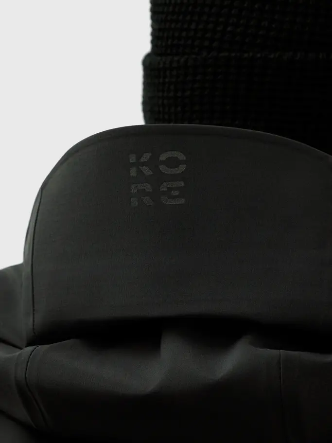 , voir image en taille réelle de la vue frontale de Product detail - KORE Jacket Men black/marsh green