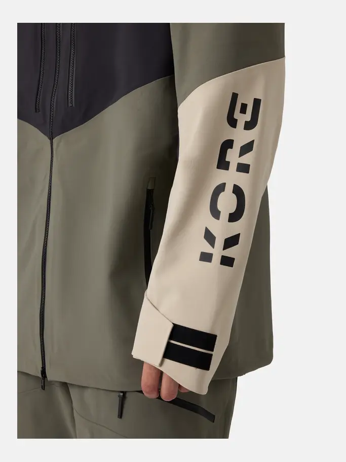 , view full size image of Front view of Product detail - KORE Jacket Men GZBK