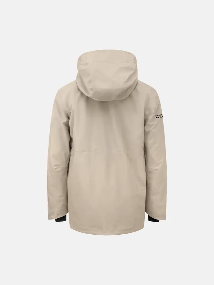 Sale, view full size image of Front view of Product detail - KORE NORDIC Jacket Men cream