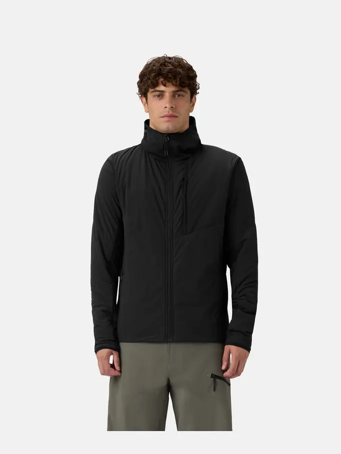 Out of Stock, view full size image of Front view of Product detail - KORE Insulation Jacket Men black