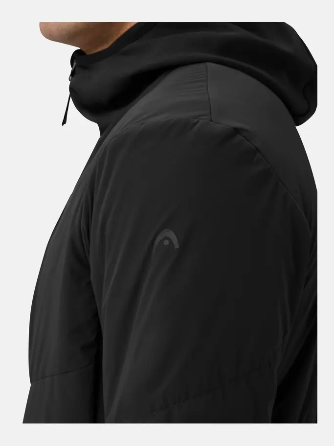 Out of Stock, view full size image of Front view of Product detail - KORE Insulation Jacket Men black