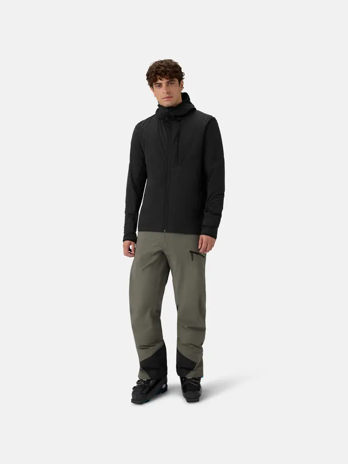 Out of Stock, view full size image of Front view of Product detail - KORE Insulation Jacket Men black