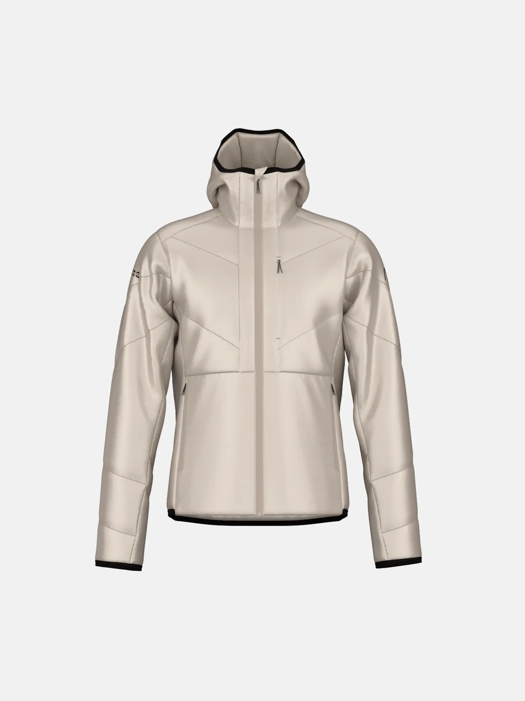 Sale, weergave van volledige grootte van vooraanzicht van Product detail - KORE Lightweight Jacket Men cream
