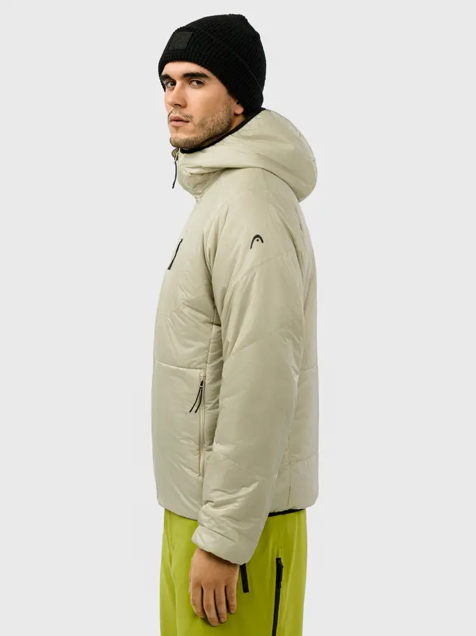 , view full size image of Front view of Product detail - KORE Lightweight Jacket Men cream