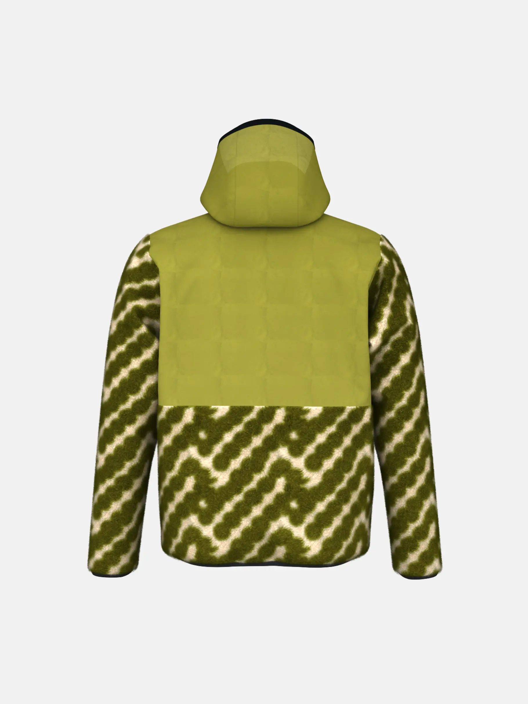 Sale, voir image en taille réelle de la vue frontale de Product detail - KORE Hoodie Men marsh green