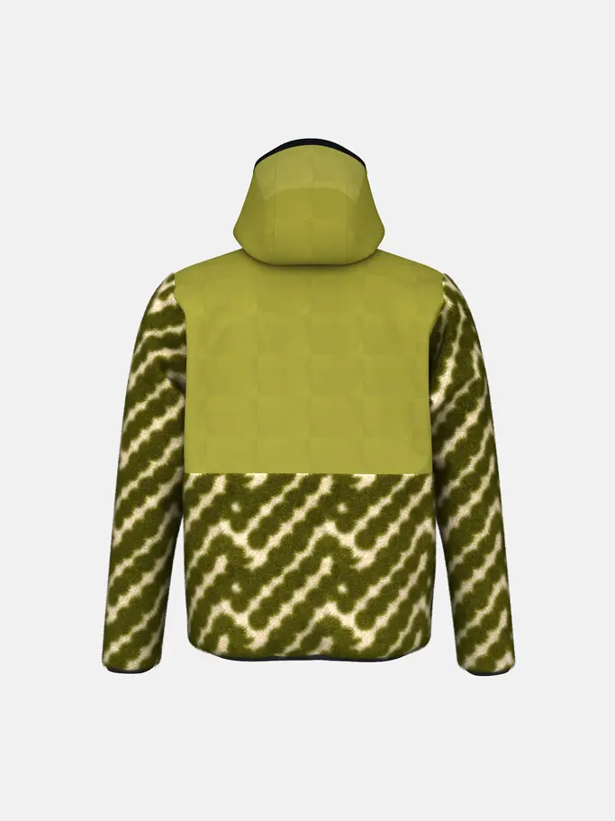 Sale, visualizzare l'immagine full size della vista frontale di Product detail - KORE Hoodie Men marsh green