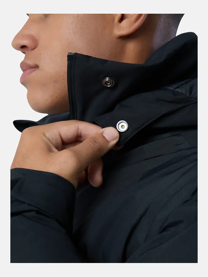 New, Ansicht Großes Bild der Vorderseite Product detail - NEO Jacket Men black