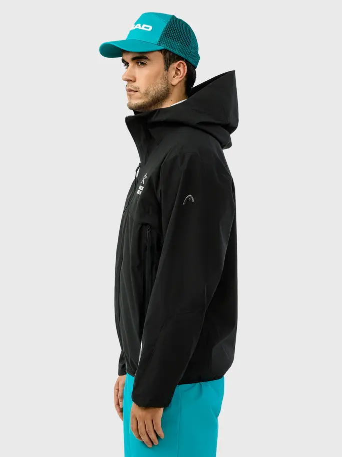 , Ansicht Großes Bild der Vorderseite Product detail - RACE 3L Jacket Men black