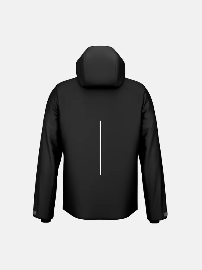 , view full size image of Front view of Product detail - SUPERSHAPE Jacket Men black
