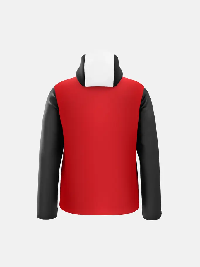 , view full size image of Front view of Product detail - SHAPE Jacket Men black/red