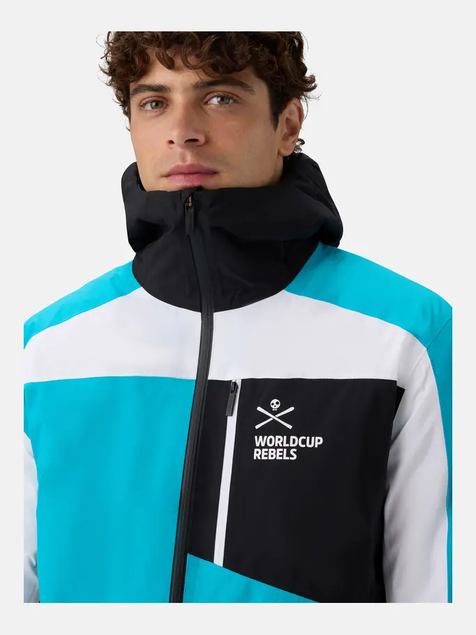 Coming soon, view full size image of Front view of Product detail - RACE NOVA Jacket Men blue/black