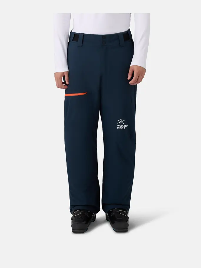 Coming soon, view full size image of Front view of Product detail - RACE NOVA Pants Men navy