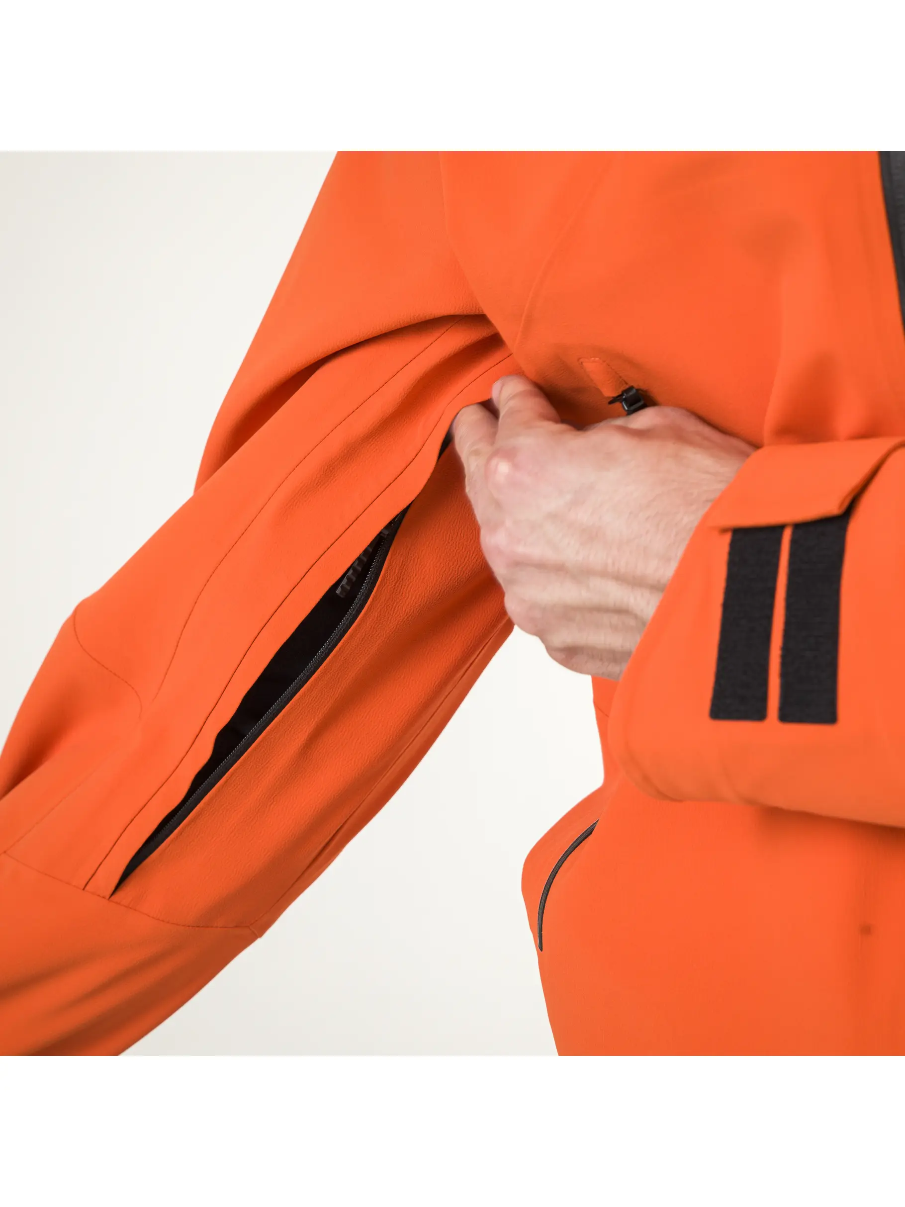 Out of Stock,Sale, view full size image of Front view of Product detail - KORE II Jacket Men fluo orange
