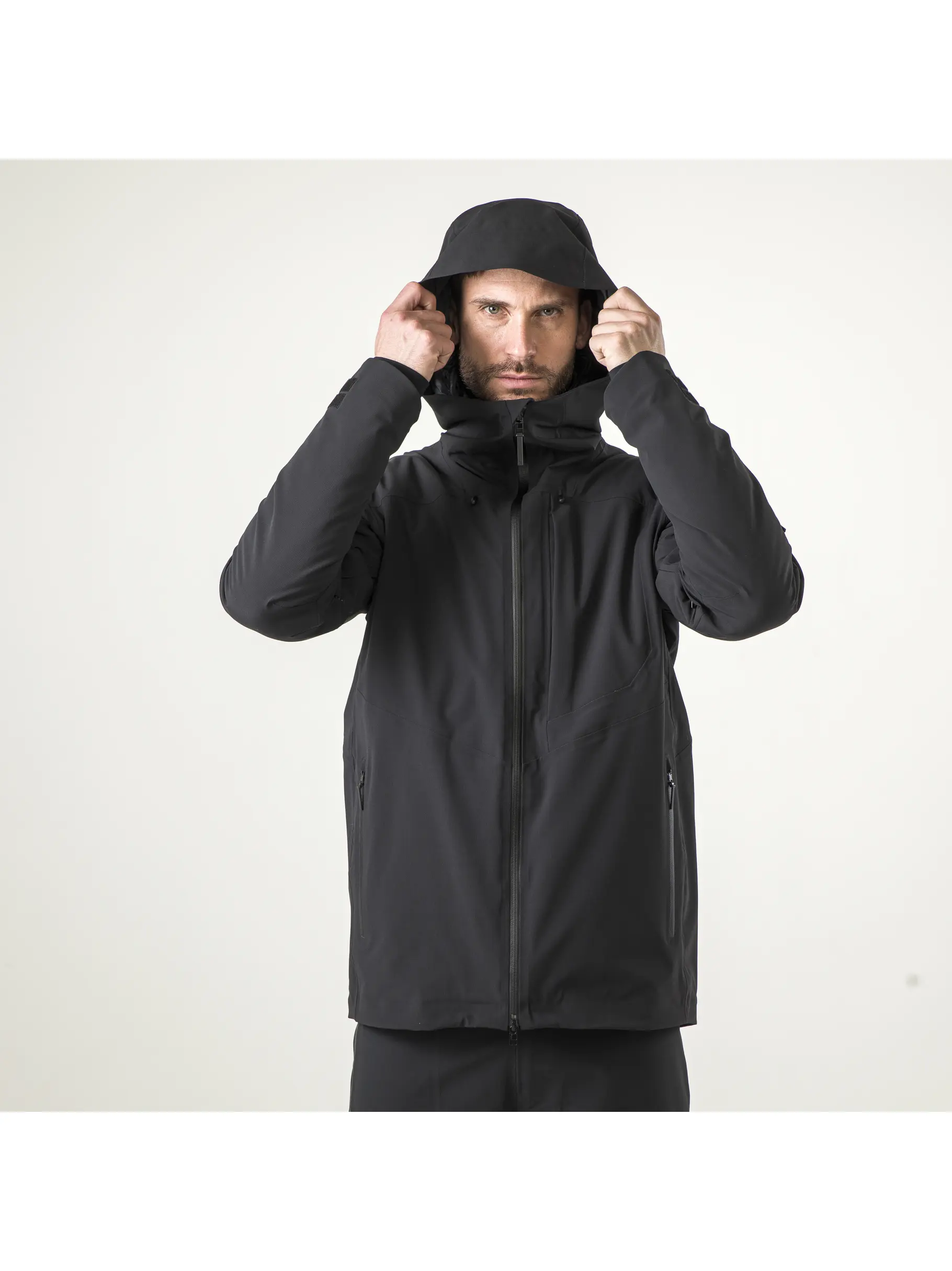 Sale, view full size image of Front view of Product detail - KORE NORDIC Jacket Men black