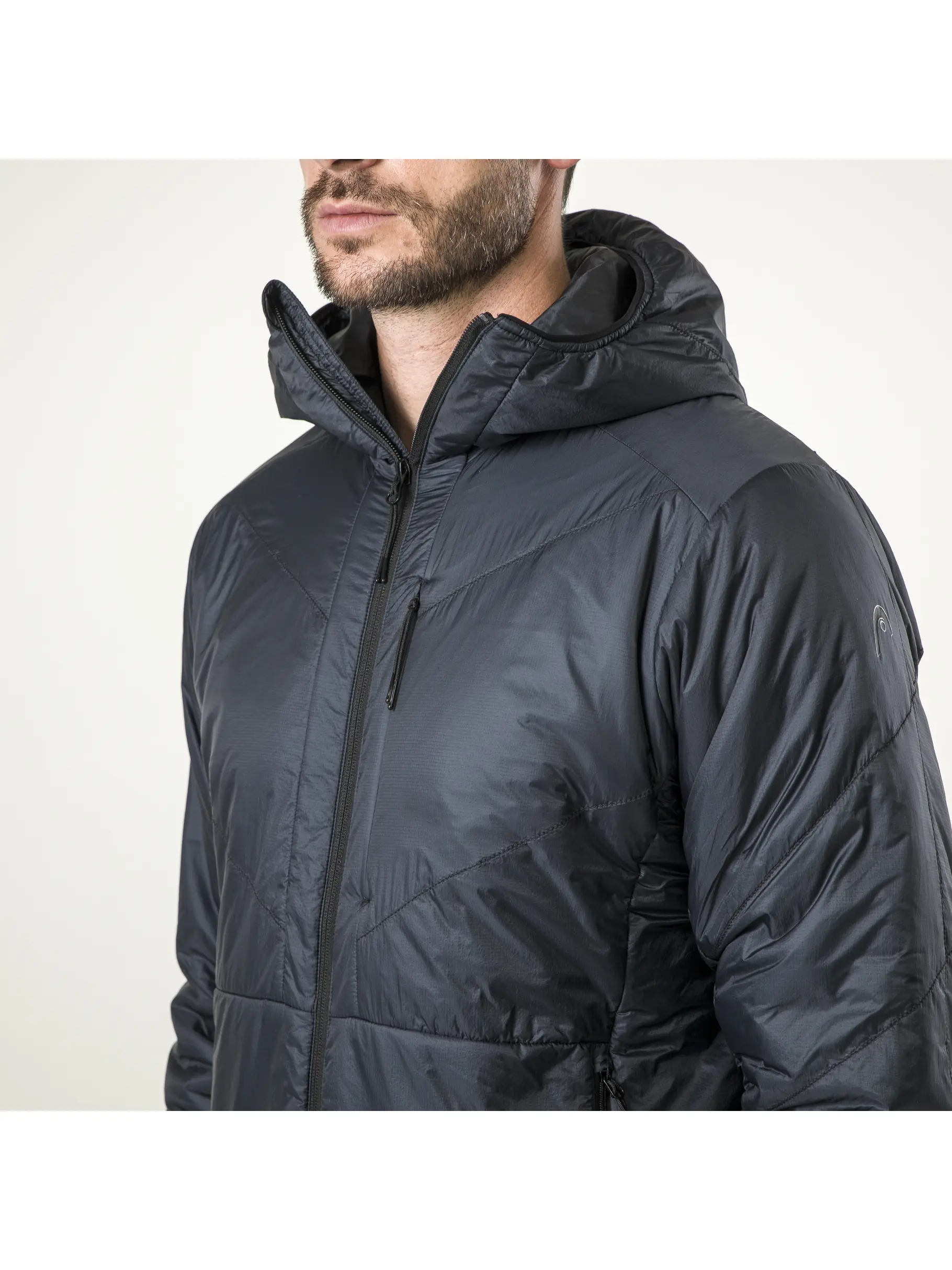 Sale, view full size image of Front view of Product detail - KORE Lightweight Jacket Men black