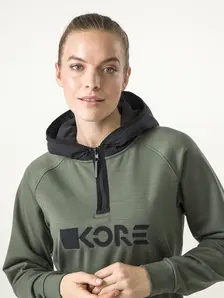 Display front view 11 of Product detail - KORE Tech Hoodie Unisex thyme