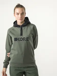 Display front view 4 of Product detail - KORE Tech Hoodie Unisex thyme
